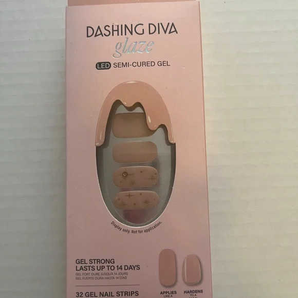 Dashing Diva Glaze LED Semi-Cured Gel - Soft Pink - Picture 6 of 6